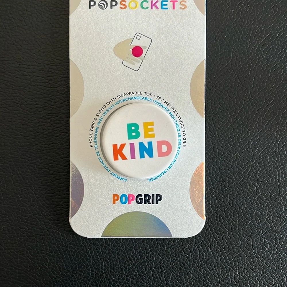 PopSockets PopGrip Be Kind Multicolor